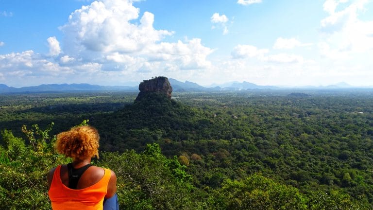 rocher du lion de Sigiriya sri lanka