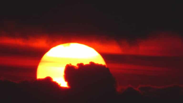 Levée de soleil Adam’s  Peak sri lanka