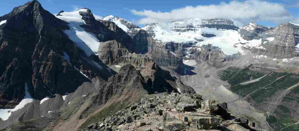 point de vue du sommet du Mont Fairview